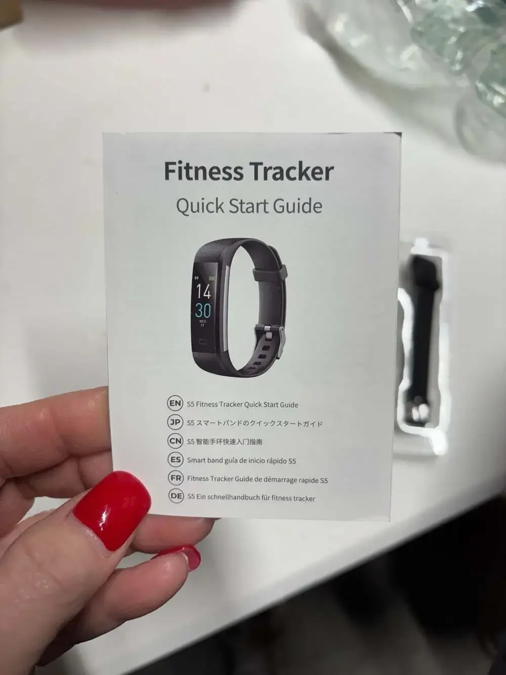 Engerwall S5 Smart Fitness Tracker with Heart Rate and SpO2 Monitor
